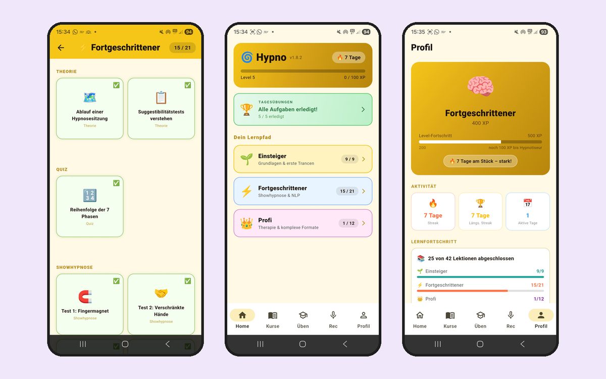 Hypno – Lern-App